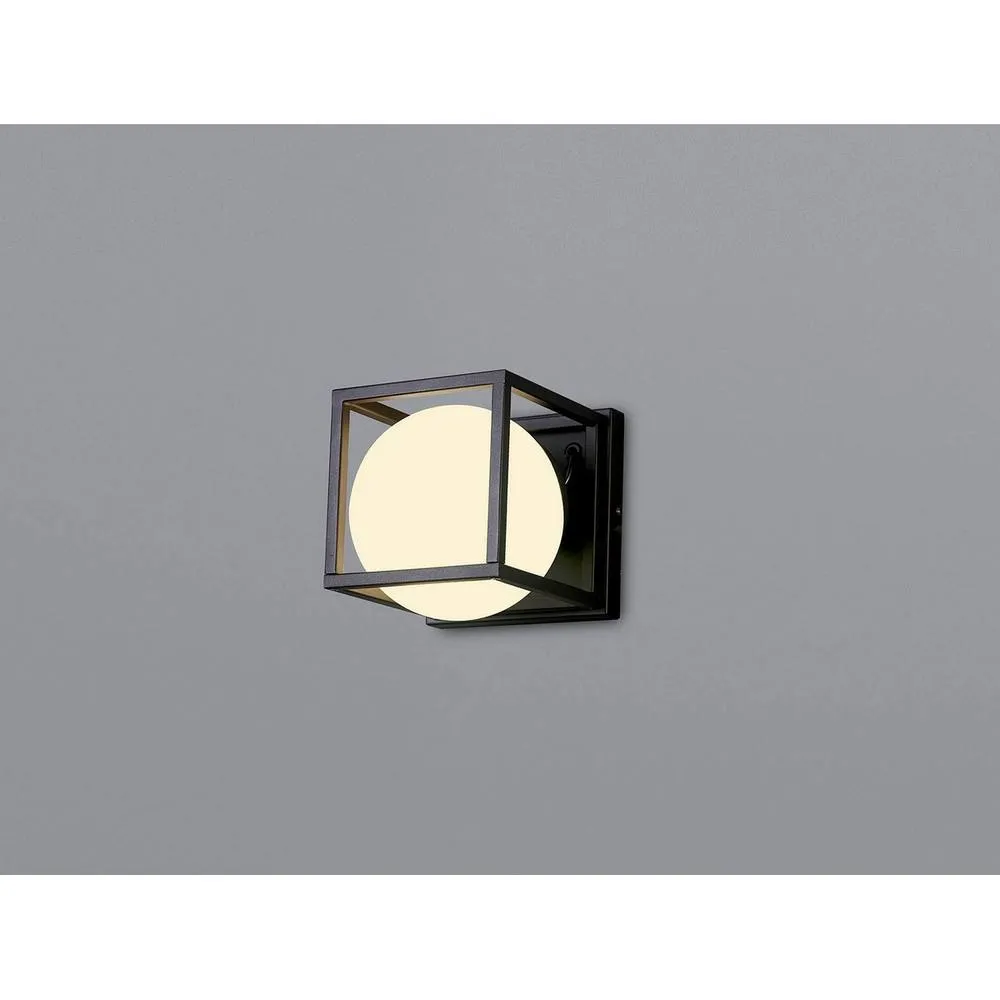 Netlighting Desigual Medium Wall Lamp 1 Light E27 Matt Black 2