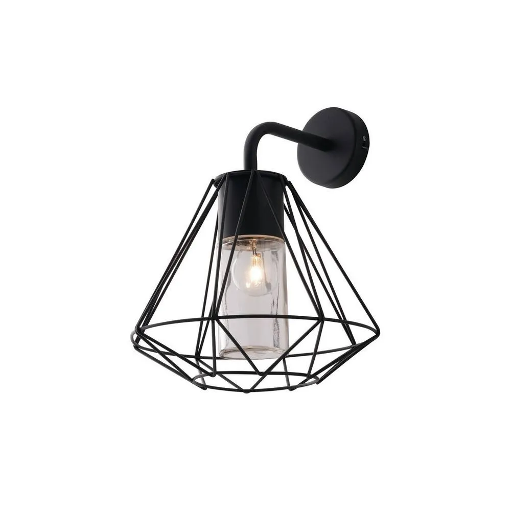 Netlighting MANDALA Outdoor Wall Light Black IP44 36x29.5cm