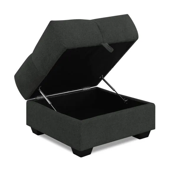 Margo Chenille Storage Ottoman 2