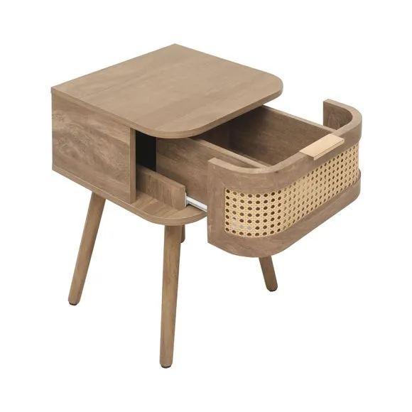 Noah 1 Drawer Bedside Table 6