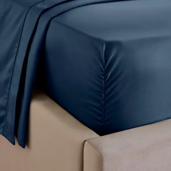 Dorma Egyptian Cotton Sateen 1000 Thread Count Fitted Sheet 1