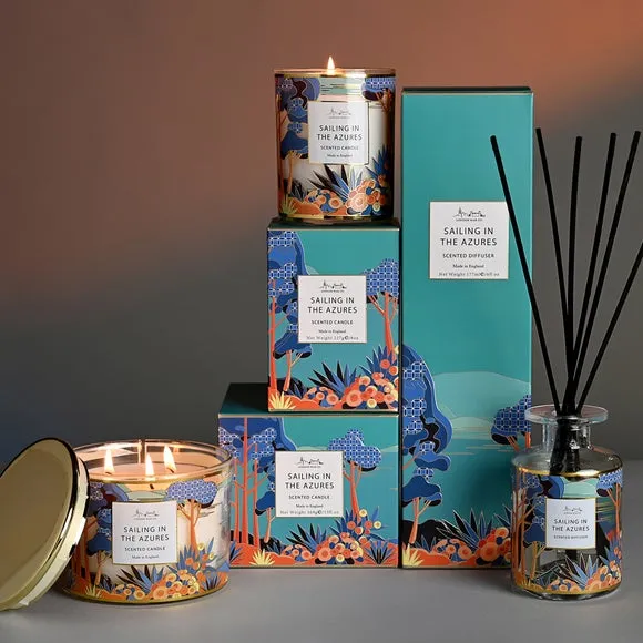 The London Wax Co Sailing in The Azures Candle 3