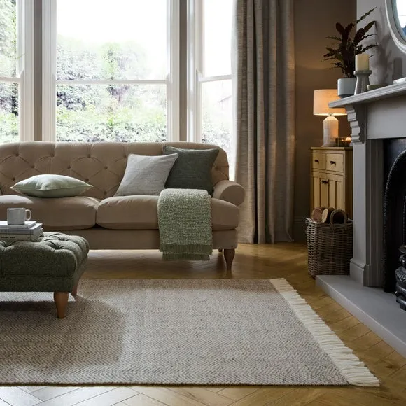 Churchgate Swithland Herringbone Wool Rug 1