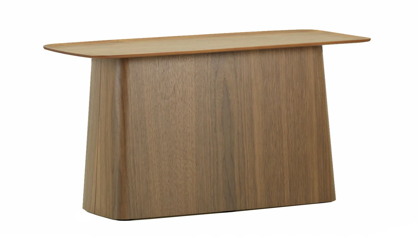 Vitra Wooden Side Table Large Walnut 1