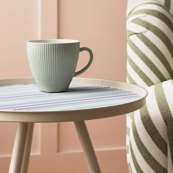 Kai Side Table, Striped 2