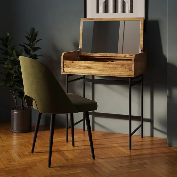 Bryant Compact Dressing Table with Mirror 2