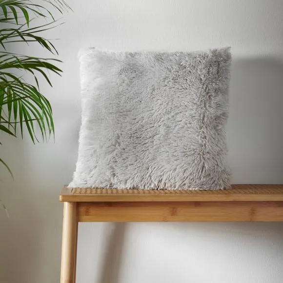 Catherine Lansfield Cuddly Square Cushion 1