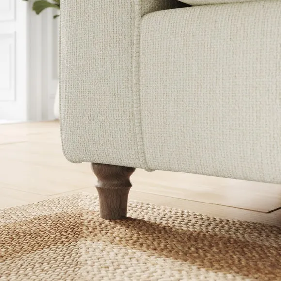 Flori Chunky Chenille Corner Sofa 4