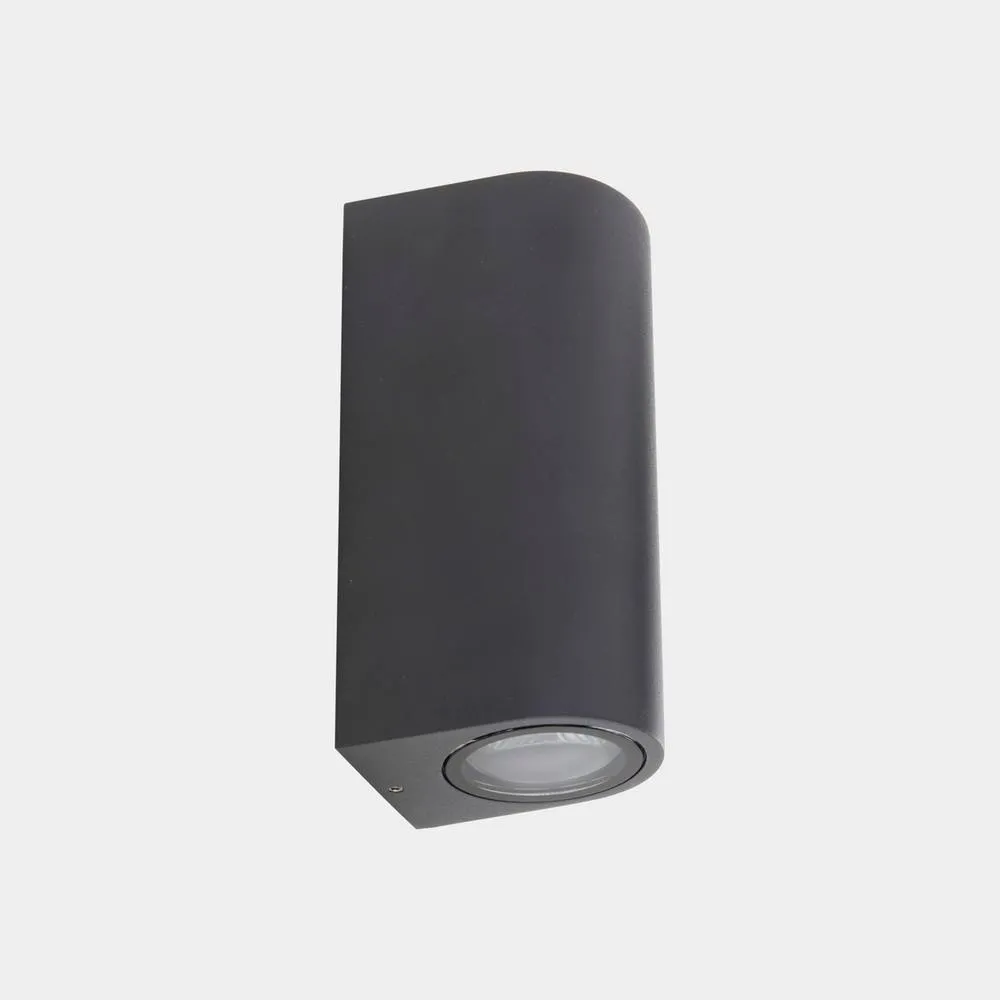 Netlighting Eko Outdoor Up Down Wall Lamp Urban Grey GU10 16W IP66