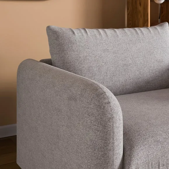 Nolan Mid Weave Snuggle Single Sofa Bed 3