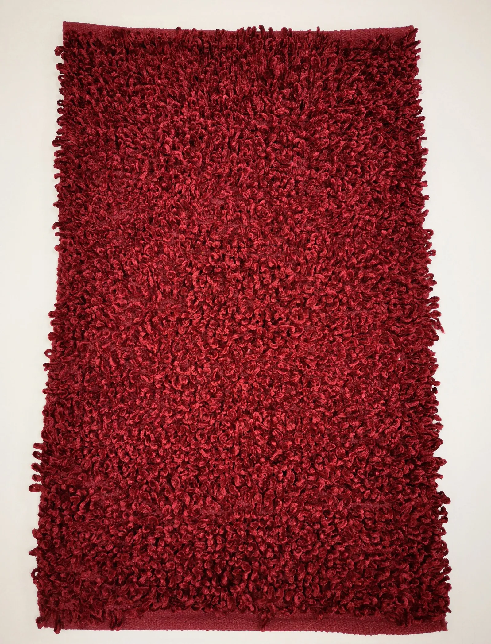 Rapport Home Oxford Shaggy Rug (55x85 cm) in Wine 1
