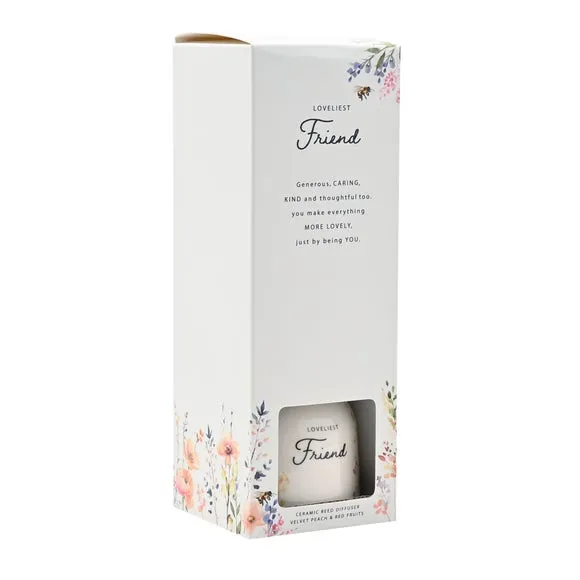 The Cottage Garden Ceramic Reed Diffuser Friend, Multi 6