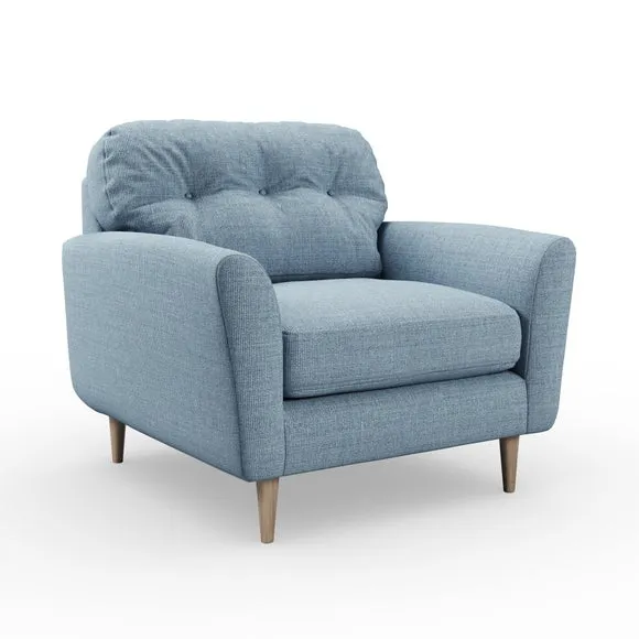 Sven Chunky Tonal Weave Snuggle Chair 6