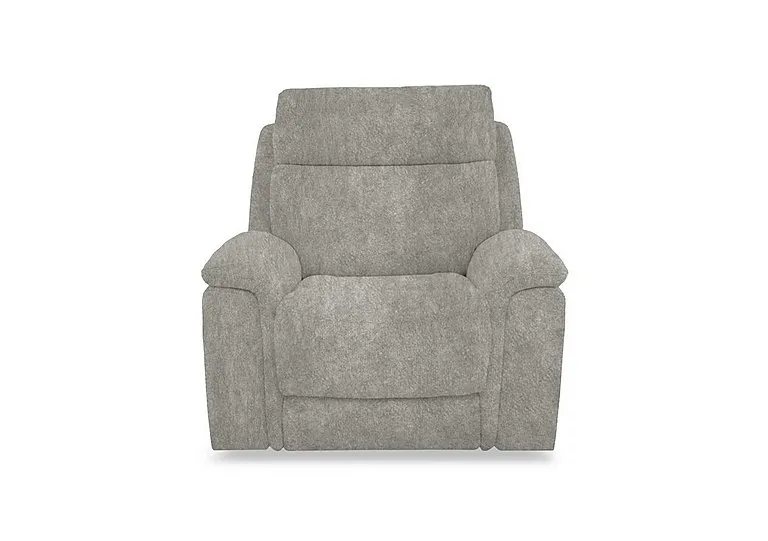 Chill Fabric Power Recliner Chair with Bluetooth - Grey
