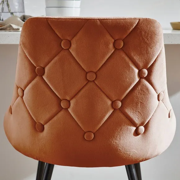 Ariana Bar Stool, Velvet 3