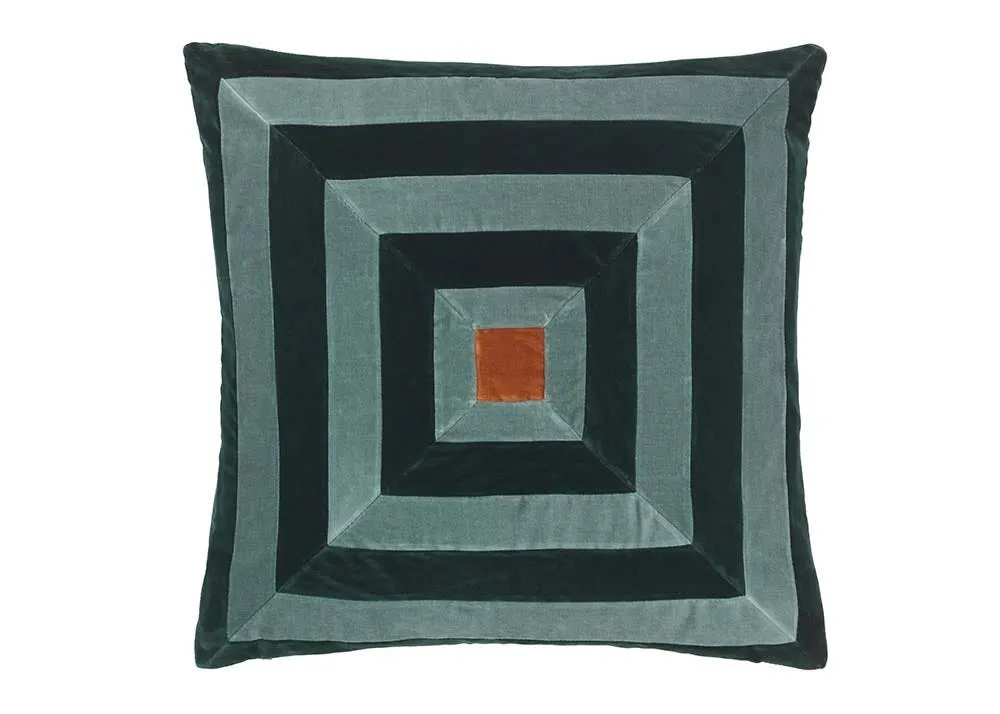 Christina Lundsteen Isabel Cushion Emerald 55 x 55cm