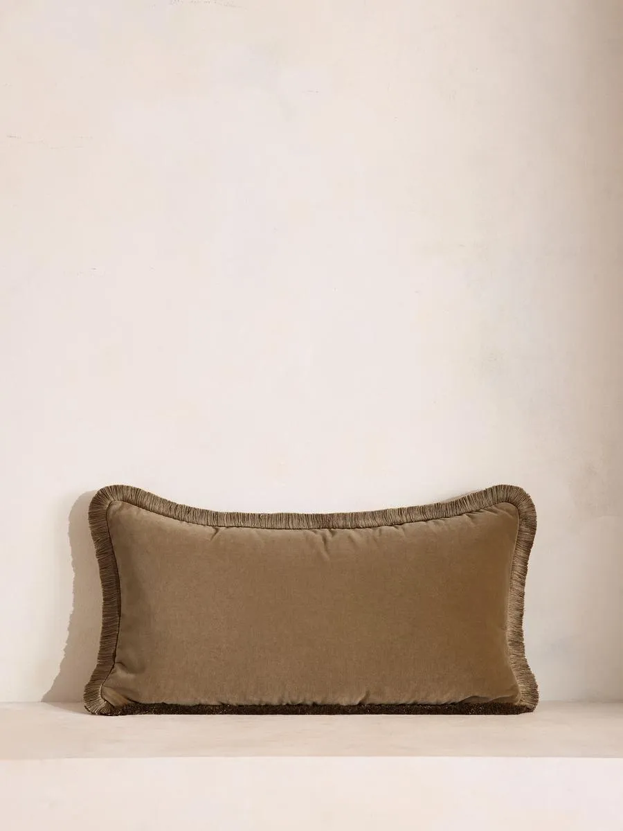 Margeaux Oblong Cushion, Truffle