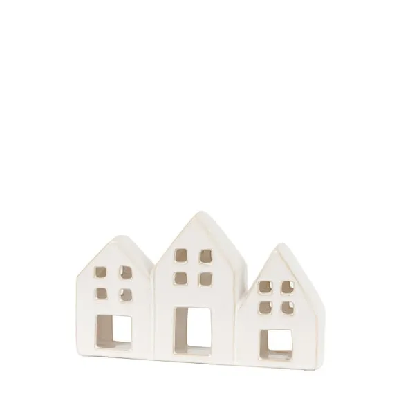 Cedar & Sage Ceramic Cosy Homes Tealight Holder 5