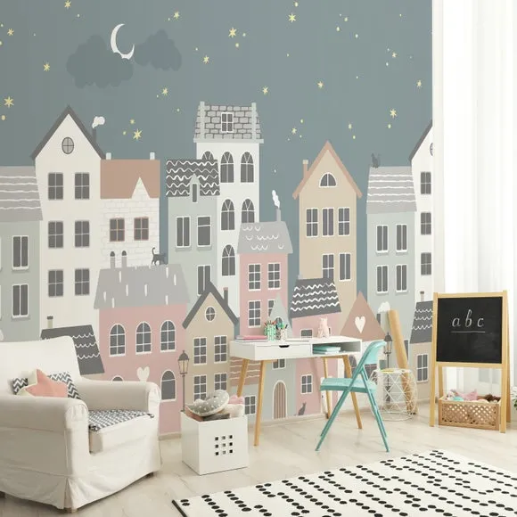 Toy Town Wall Mural 2