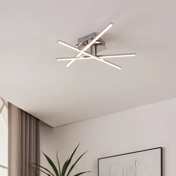 EGLO Lasana Modern 3 Light LED Ceiling Light