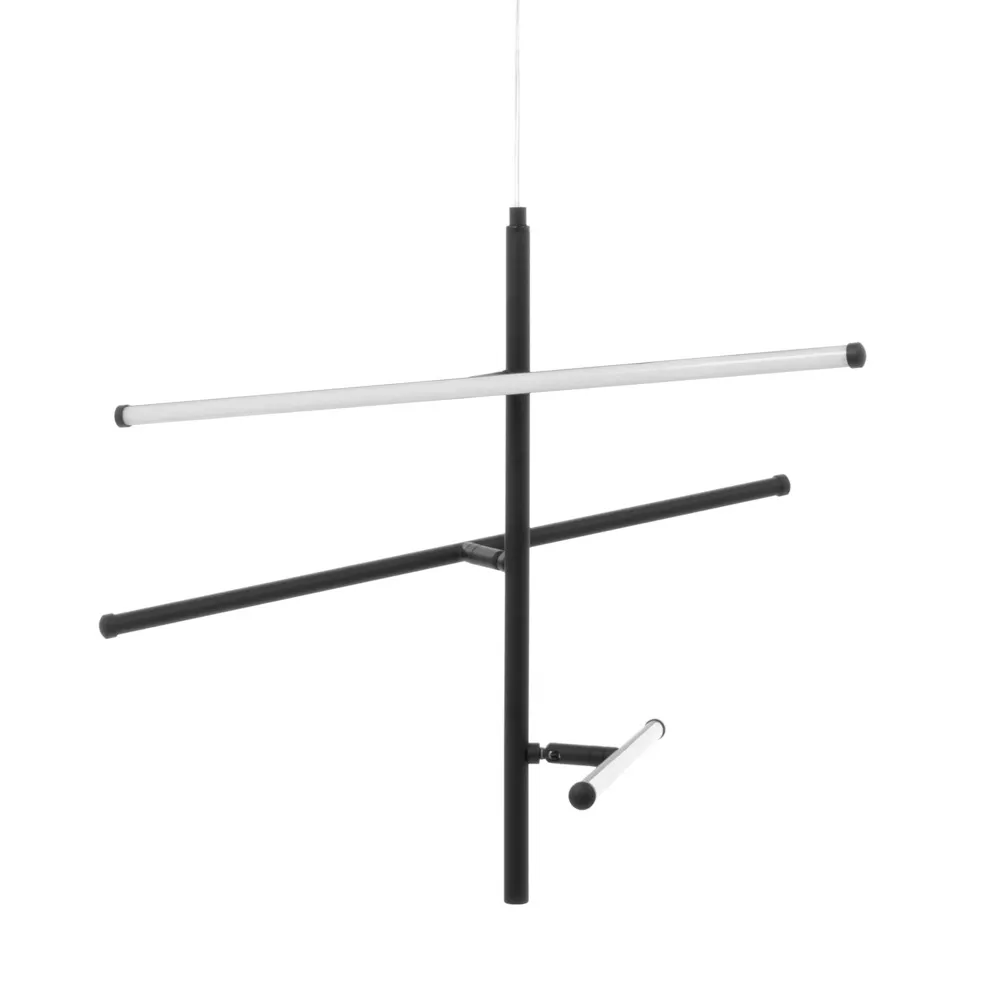 Zaha Stick LED Ceiling Pendant, Black