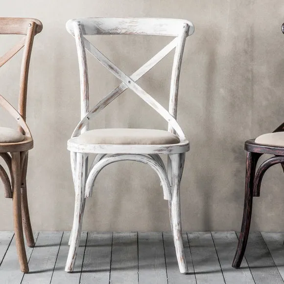Carter Set of 2 Dining Chairs, Oak 1