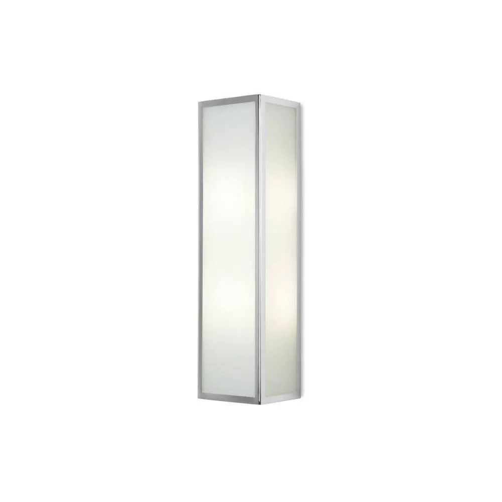 Netlighting Flow 2 Light Bathroom Wall Light Chrome IP44 E27 Special Offer in Grey