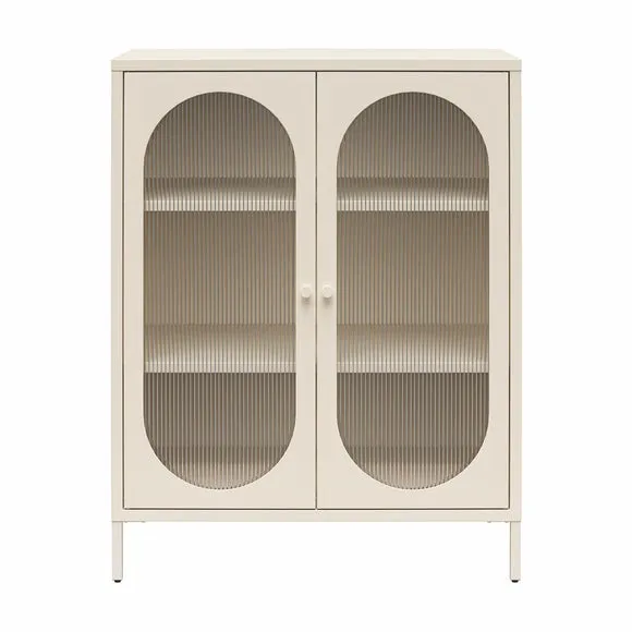 Luna Small Fluted Sideboard, Glass 3
