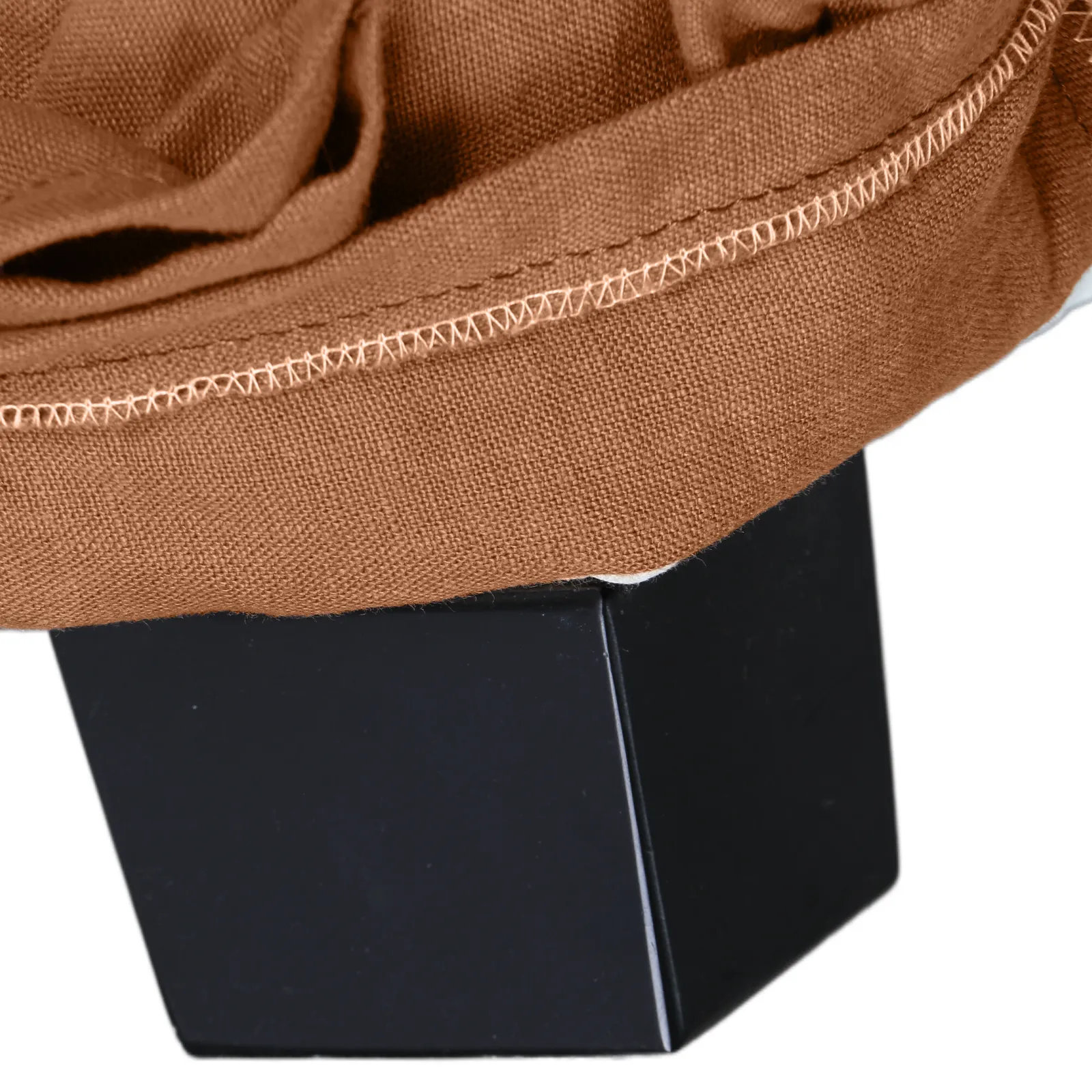 Bibury Armchair - French Riviera Style, Brown Fabric | Barker & Stonehouse 5
