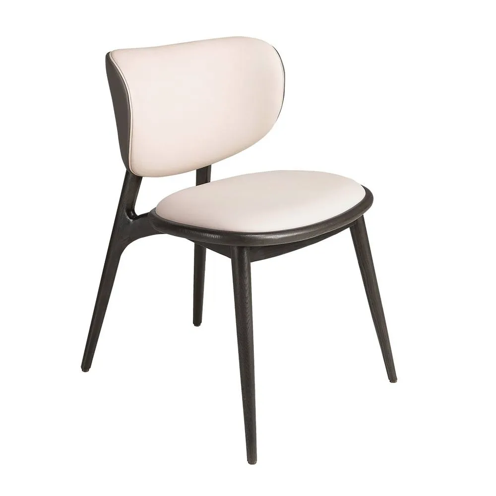 Angel Cerda Modern Dining Chair in Cream