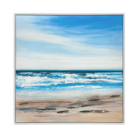 All About the Sea by Joanne Last Framed Canvas 3