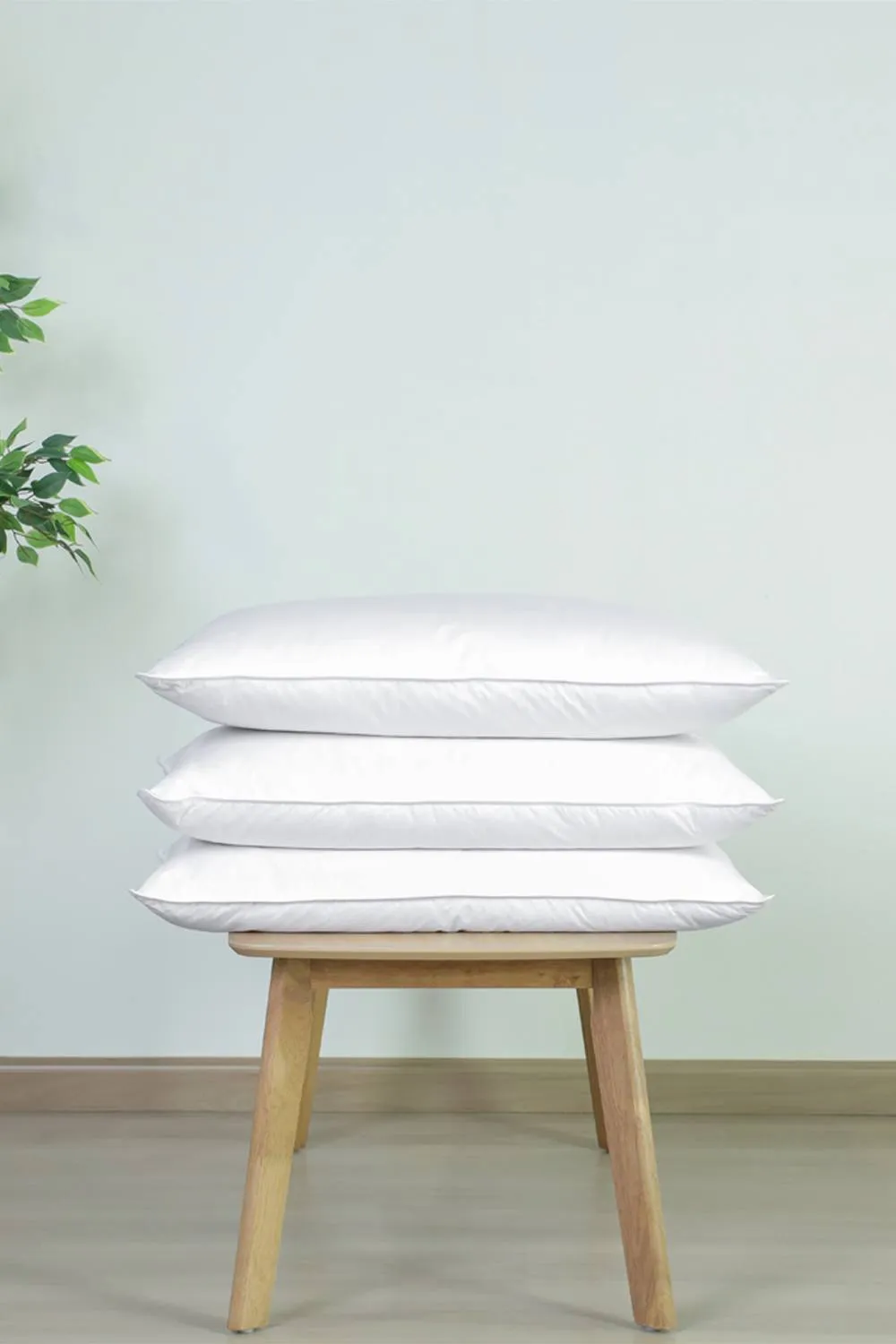 Martex Duck Feather & Down Pillow - Side Sleepers - Medium/Firm in White 6
