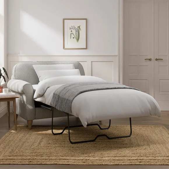 Millie Tiny Stripe Single Snuggle Sofa Bed