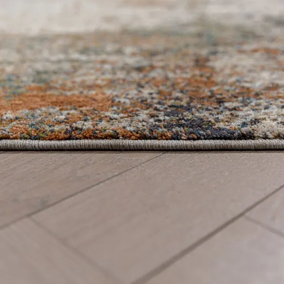 Zane Abstract Washable Modern Rug 4