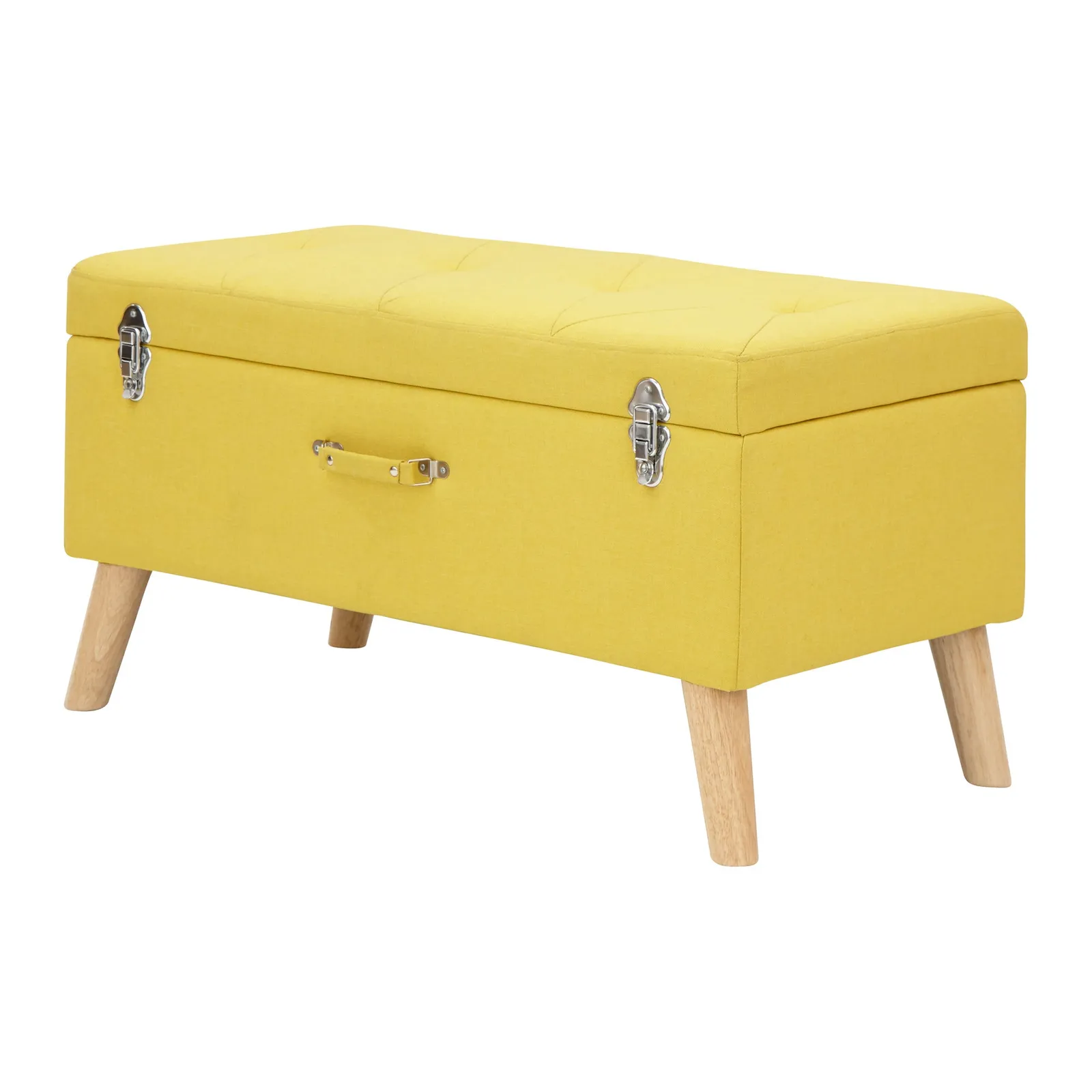 Minstrel Storage Ottoman Yellow