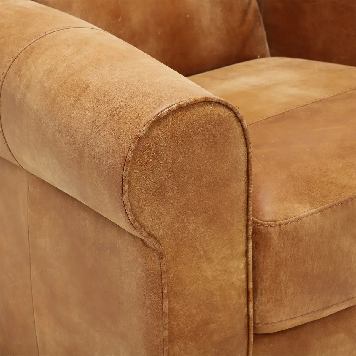 Houston Armchair, Brown Leather | Barker & Stonehouse 5