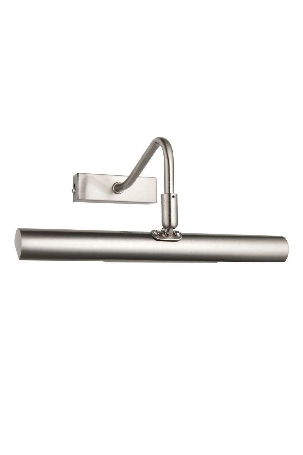 Netlighting Linton 2 Light Picture Wall LightSatin Chrome G9 in Grey