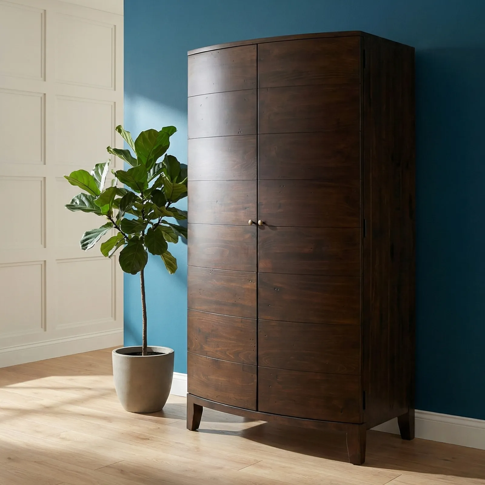 Navajos 2 Door Wardrobe 195X105X64, Pine Wood | Barker & Stonehouse 2