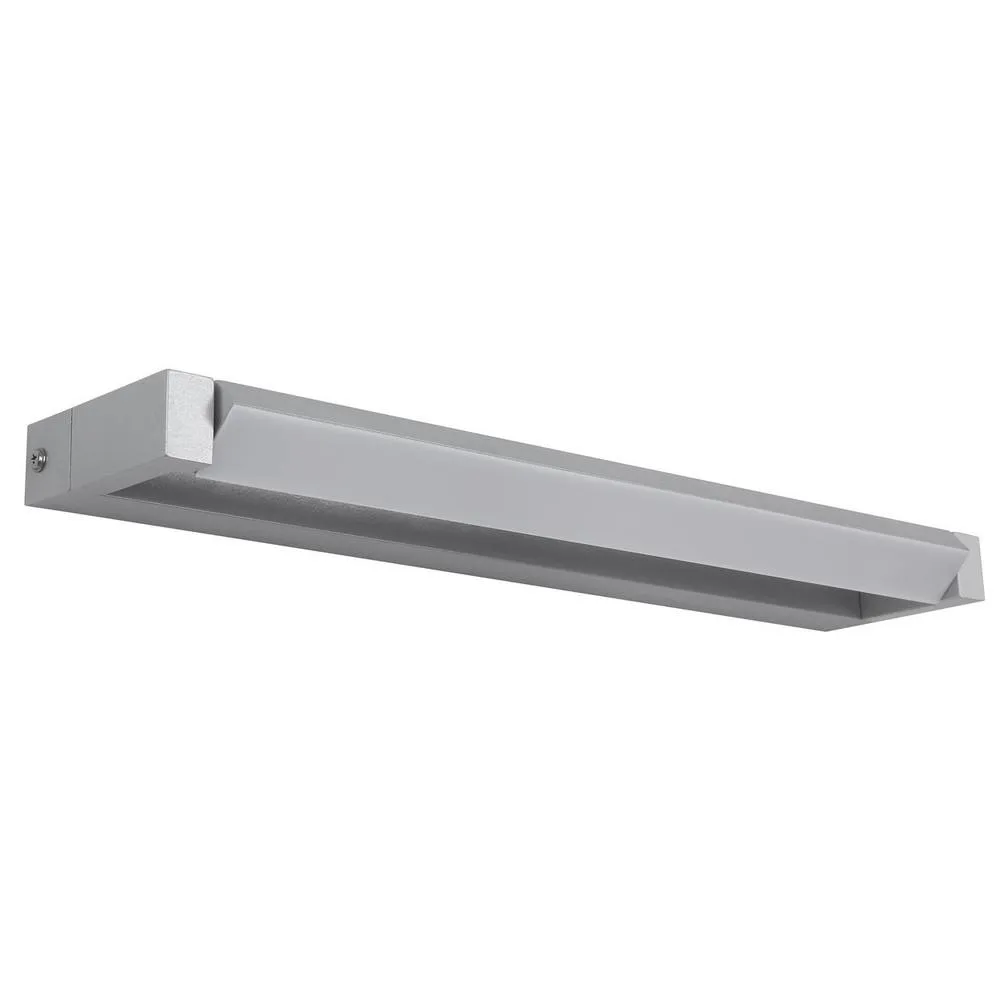 Netlighting Susi Integrated LED Wall Lamp Silver Colored IP44 LED 3000K 2