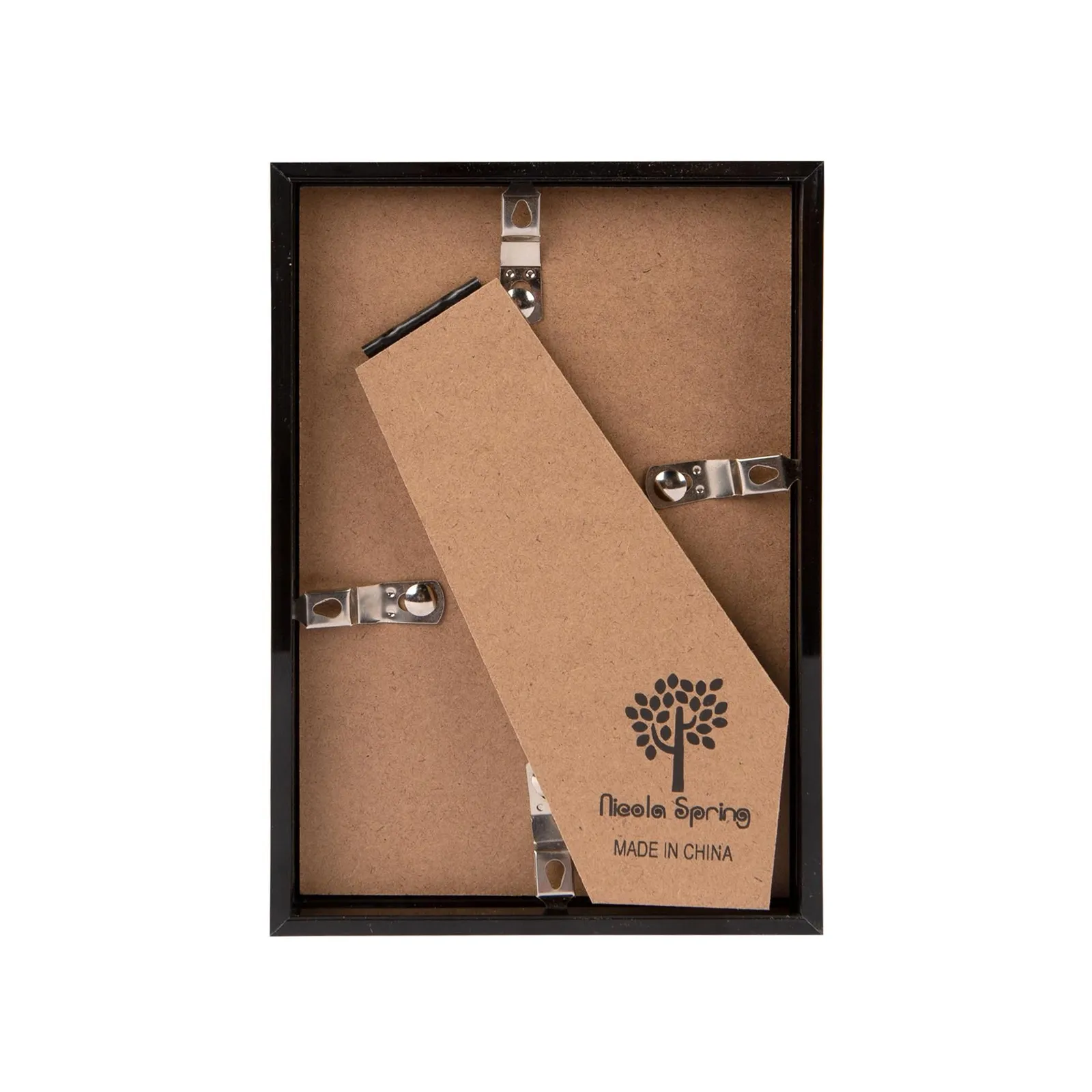 Nicola Spring 5" x 7" 3D Deep Box Photo Frame - 4" x 6" Mount - Black 5