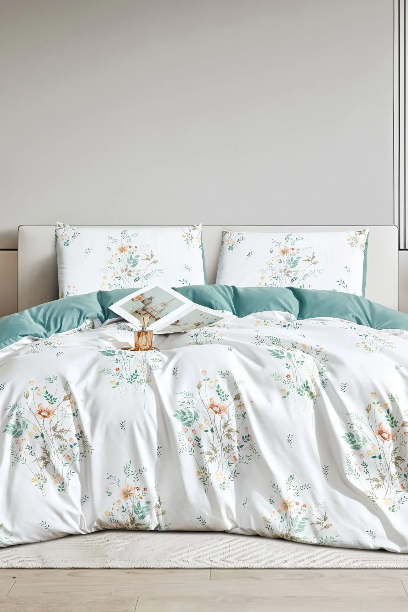 Ezysleep Evie Floral Printed Duvet Set 2