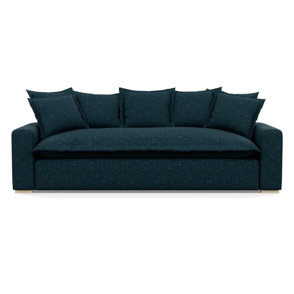 Heal's Brompton 4 Seater Sofa Brecon Ink Natural Feet