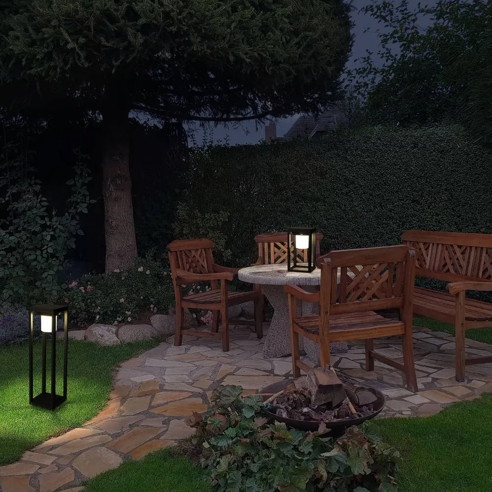 Netlighting Bow LED Outdoor Wall Lantern Urban grey Opal WarmWhite 3000K IP44 in Black 2