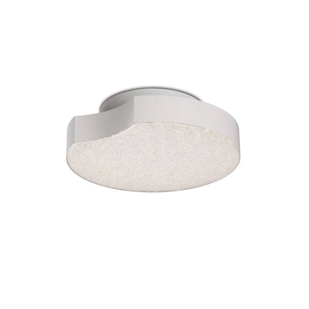 Netlighting Fusion Ceiling Light Wall Light 25cm Diameter 14W LED 720lm White