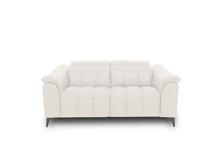 Angelo Leather 2 Seater Sofa - White