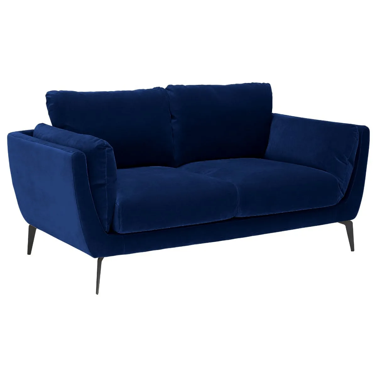 Boone 2 Seater Sofa, Navy Fabric | Barker & Stonehouse 6