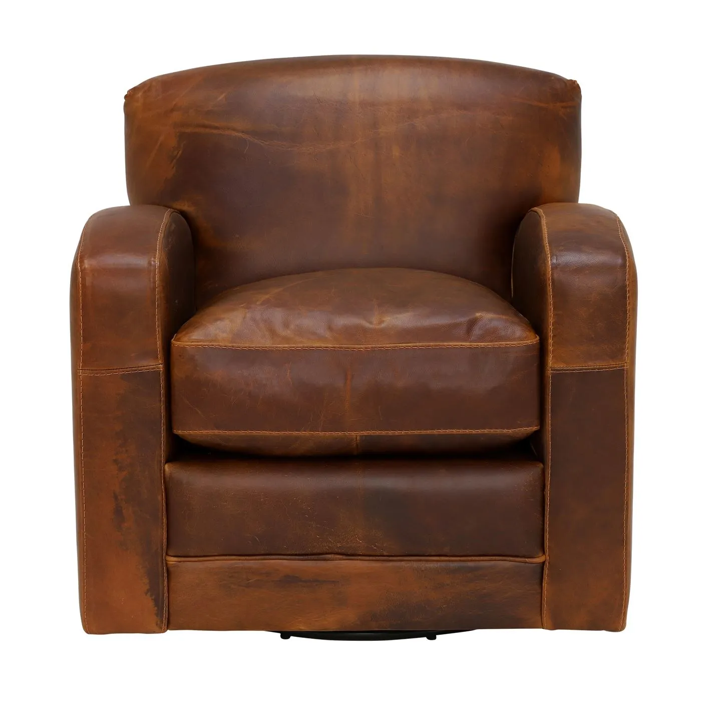 New Kilda Leather Swivel Chair