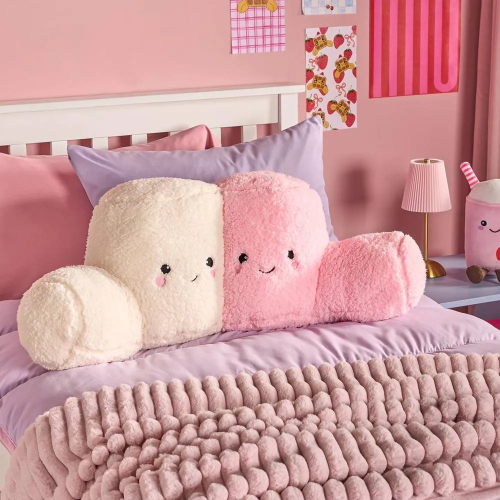 OHS Marshmallow Cuddle Cushion Novelty Reading Pillow