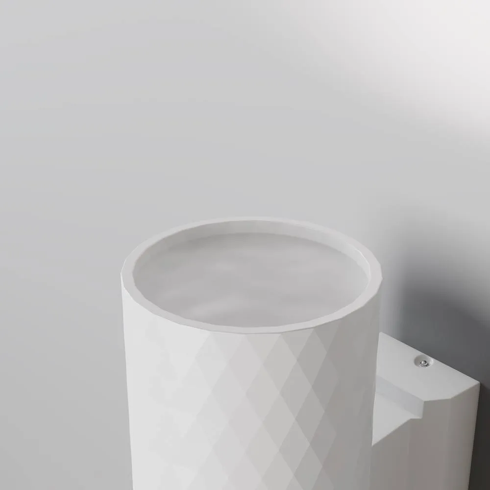 Netlighting Bowery Outdoor Up Down Wall Lamp White IP54 2xGU10 2