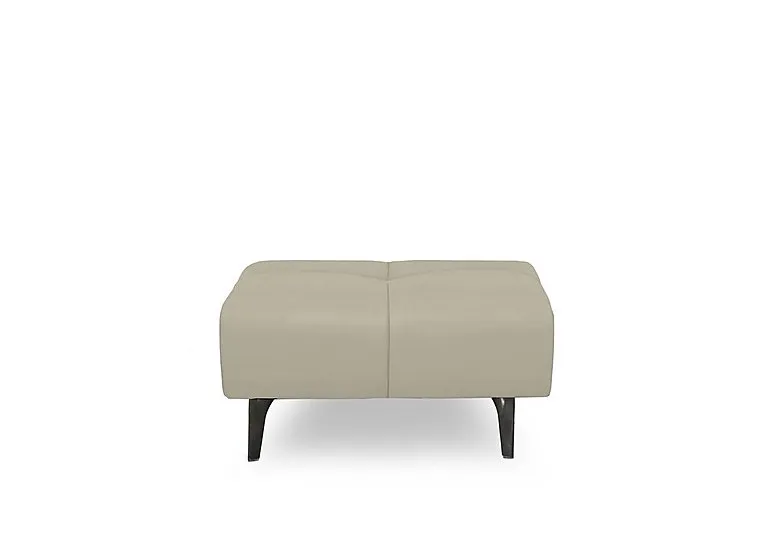Sienna Leather Large Footstool